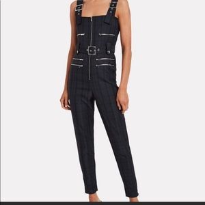 Plaid jumpsuit